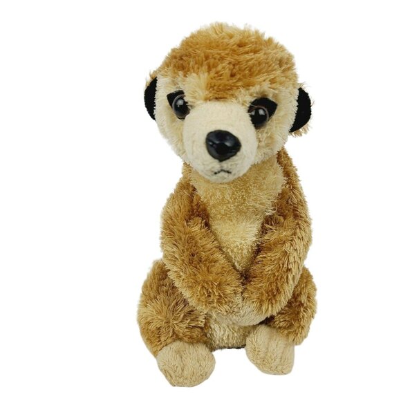 Aurora Meerkat 7 inch Plush Realistic Stuffed Animal Toy Standing Brown - Picture 2 of 7